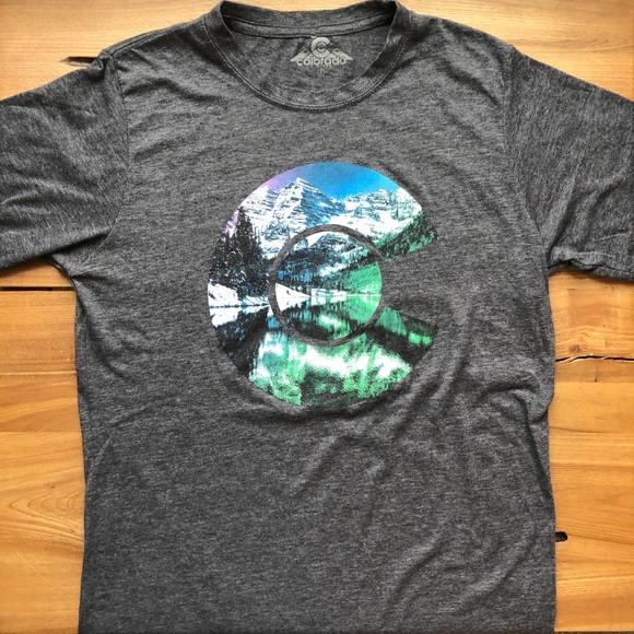 Colorado Limited Logo Tee Shirt Mountains - Picture 4 of 7